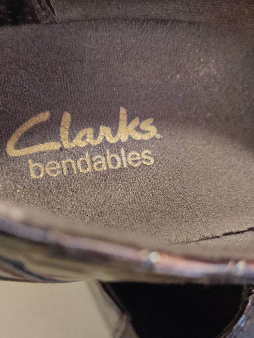 Clarks Men's Dark Brown Croc-Embossed Slip-On Loafers